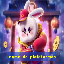 nome de plataformas de jogos